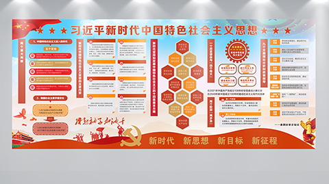 审计局党建文化设计案例习近平思想