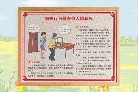 普法人化设计侵害隐私