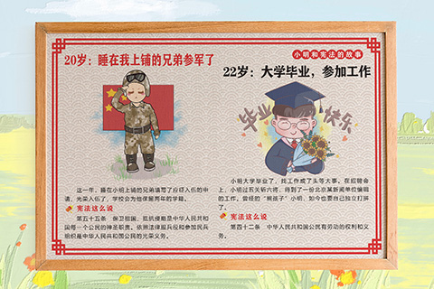 普法文化设计服兵役义务