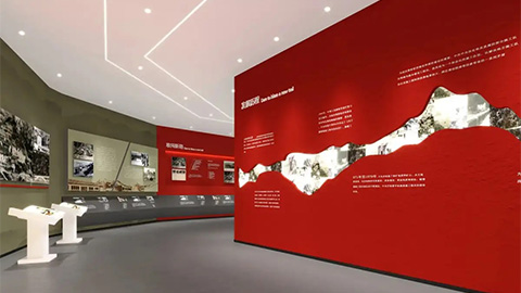 党建文化展馆 淮安党建文化设计展馆现场