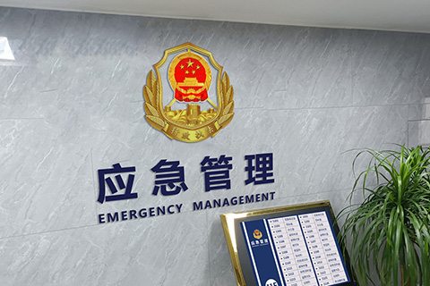 设计公司案例应急管理局文化墙